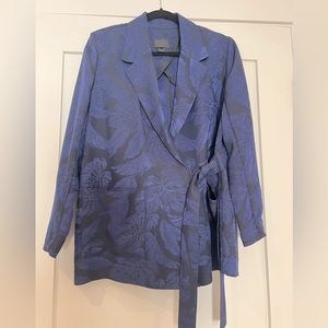 J Crew Collection Soft Tie Blazer Small